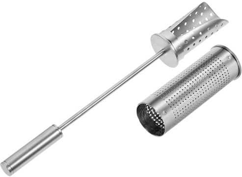 HYTROVE Infusor de Té de Acero Inoxidable Pequeño Colador Tubo para Té Suelto Filtro Portátil para Infusiones en Hogar Oficina y Cocina Accesorio Práctico