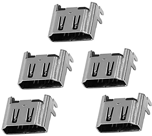 Lot de 5 connecteurs HDMI pour PS4, port HDMI de rechange pour console Playstation 4 PS4