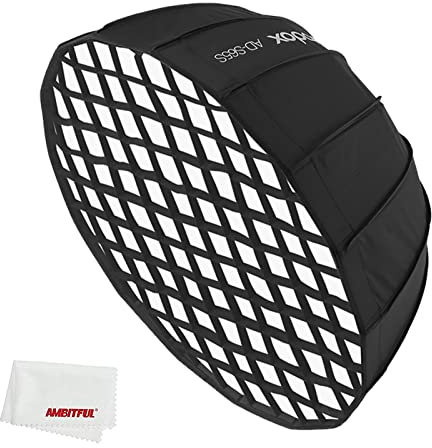 GODOX AD-S65S Softbox Parabolic Silver Pour AD300PRO et AD400PRO