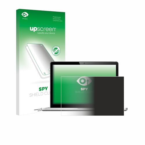 upscreen 14 Anti-Spy Blickschutzfolie für 14,0 Zoll Notebooks (35.6 cm) [310 x 175 mm, 16:9] - Privacy Sichtschutz, Displayschutz