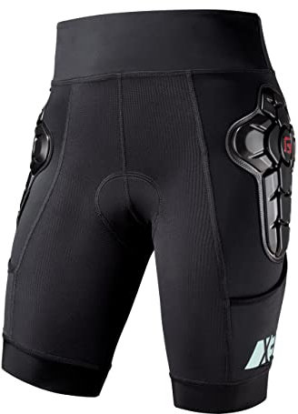 G-Form Women's Pro-X3 Bike Liner - Mountain Bike Gear - Biker Shorts for Women - Black, Adult Large