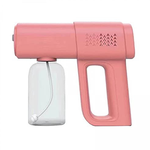 barenx 2xHandheld Wireless Nano Steam Spray Fogger Machine for Home Car Bedroom Pink
