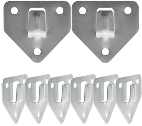 SEWOART Fire Extinguisher Holder Wall Bracket Fire Extinguisher Hook Bracket for Wall Use 8 Pack Mounting Hooks for Secure Storage Easy Installation Space Saving Safety Accessory