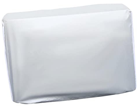 ABOOFAN Outdoor Air Conditioner Cover 105x40x73cm Large Waterproof Polyester Silver Protective Dustproof Rainproof Sunshade for Outdoor Ac Unit