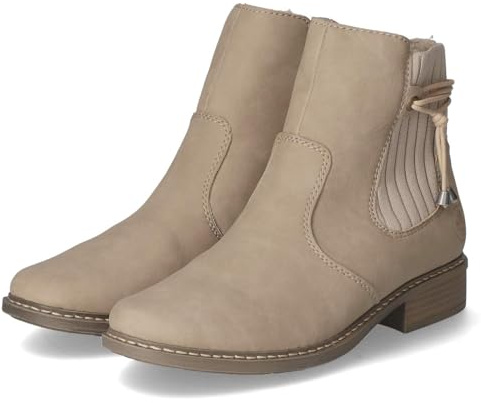 Rieker dam Z4162 stövletter, beige, 40 EU, Beige, 40 EU
