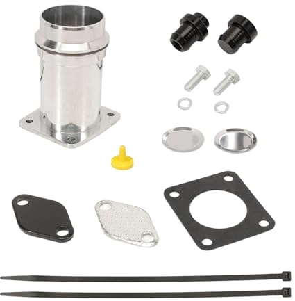 Konuooer Kit valvola EGR regolazione per 3er E46 5er E60 E61 7er E65 kit di rimozione EGR per X3 E80 X5 E53 con motori 3.0 M57N2 1171778999 1117804379