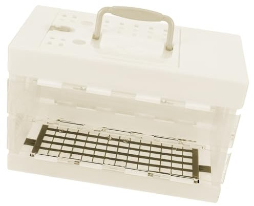 BESPORTBLE Papagei aus dem Käfig vogelkäfig Birdcage Parrot Transportkäfig vogeltransportboxen Kleinerer Vogeltransportkäfig Bird cage Vogelträger für die Reise Papageienkäfige Plastik Weiß