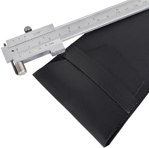 Calibro a Corsoio 0-200mm/ 8 Pollici, Calibro Professionale Inox, Calibro Vernier Analogico, Calibro Sopracciglia, Calibro Digitale Qualità, Precisione 0.01mm, per Misurazione, Marcatura