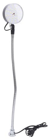 LED-Maschinenleuchte, Arbeitsleuchte mit Magnetfuß, LED-Nähmaschinen-Arbeitsleuchte mit 50 Cm Flexiblem Schwanenhalsrohr, Arbeitslampe mit Hoher Helligkeit für Drehmaschinen,
