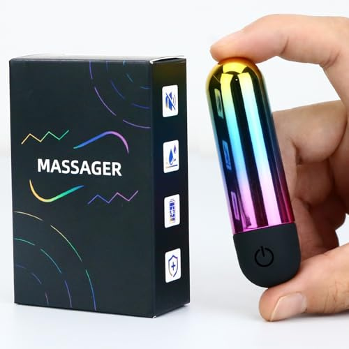 Mini Vibratore per Donna Professionale – Sex Toy Femminile Ricaricabile USB, 10 Modalità di Vibrazione, Stimolatore Clitoride Femminile Impermeabile, Vibratore Piccolo e Discreto