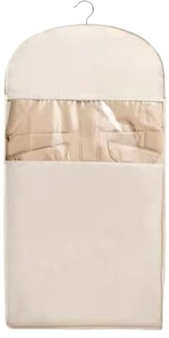 DAWCBVJQ Borsa porta abiti appendibile, con cerniera autocompressiva, organizer salvaspazio per casa, viaggi, matrimoni, viaggi di lavoro