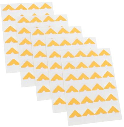OSALADI 120stücke Goldene Selbstklebende Fotoecken Für Scrapbooking Bildmontageecken Für DIY-alben Und Tagebücher Für Hochzeits-scrapbooks