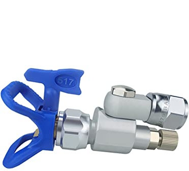 Vanne 287030 287036 Pulvérisation Sans Air Avec Joint D'adaptateur De Valeur D'arrêt De Pointe For Pistolet De Pulvérisation Haute Pression Pivotant,Nettoyeur haute pression sans fil puissant(287030