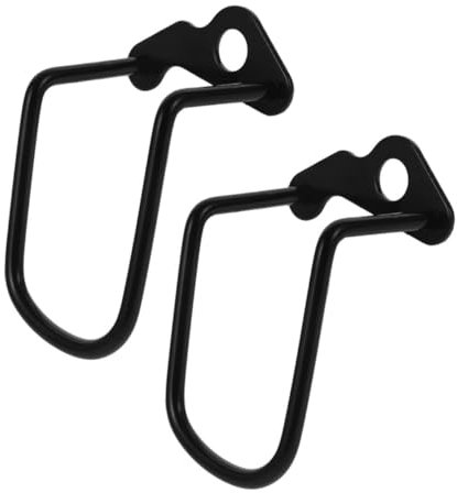 INOOMP 2stücke Fahrrad Schaltwerk Schutz Eisenmaterial Schalthebel Schutz Einfache Installation Hinten Kompatibel