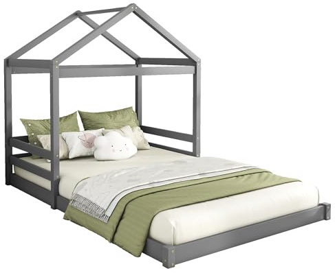 Goldicoo Montessori Bodenbett Hausbett 140X200