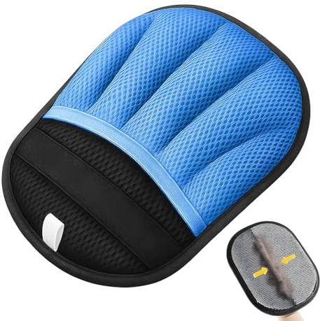 Removedor electrostático de pelo de mascotas, rodillo de pelusa suave de animales, guantes electrostáticos para eliminación de pelo de gato, para pelo corto y largo, cachorro, gatito, alfombra, sofá