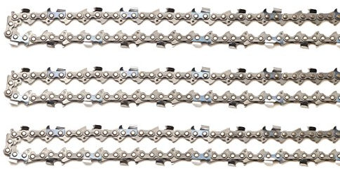 3 tallox Sägeketten .325 1,3 mm 72 TG 45 cm Schwert Vollmeißel