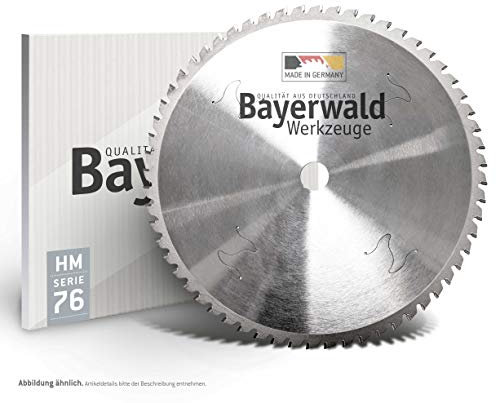 Bayerwald - HM Kreissägeblatt - Ø 300 mm x 1,8 mm x 30 mm | Trapezflachzahn (60 Zähne) | Dry Cutter Profistahl