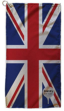 L&S PRINTS FOAM DESIGNS Union Jack Flag - Golf Towel