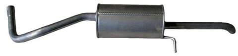 IZAWIT 16.114 Endschalldämpfer Hinten Kompatibel mit SKODA Fabia II Combi 545 6Q9253609AM