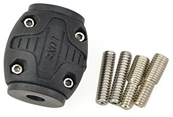 wolfman Bogenschießen Bogenstabilisator Ball Shock Gummibogenstabilisator stapelbarer Schalldämpfer Stoßdämpfer für Recurvebogen Compoundbogen