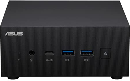 ASUS ExpertCenter PN53-S7065MD mini stationär dator (AMD Ryzen 7 7735H-processor, integrerad Radeon HD-grafik, 16 GB DDR5, 512 GB M2 PCIe 4.0 SSD, WiFi 6E, Bluetooth 5.2, utan operativsystem) svart