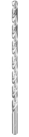sourcing map Foret hélicoïdal de 12 mm de diamètre 300 mm extra long en acier rapide en spirale pour le bois, le plastique, l'aluminium, les tôles métalliques fines