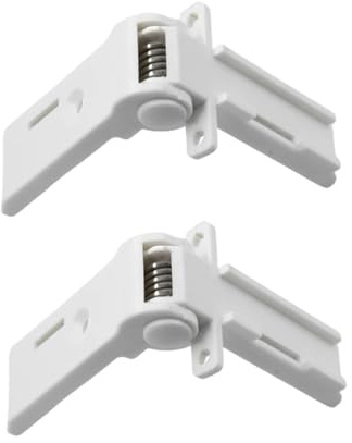 2412125011, Compatible for Electrolux, Compatible for Dometic, Rm 6 7 8 Rge 2100 Fridge Freezer Compartment Door Hinge Caravan Motorhome RV(2pcs)