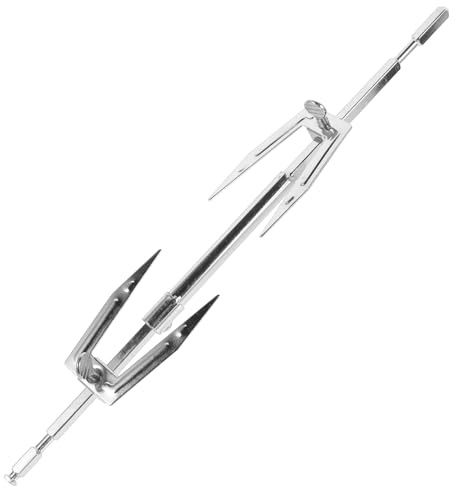 NOLITOY Fourchettes pour Poulet Rôti en Acier Inoxydable Support Réglable et Démontable pour Barbecue et Four Accessoire la Cuisine pour Cuisson Uniforme du Poulet Compatible