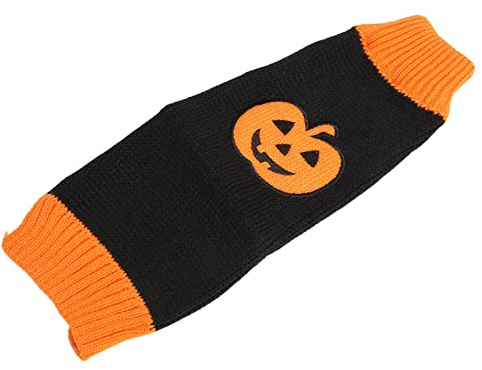 Zerodis Hundebekleidung, Acrylfaser-Tier-Halloween-Pullover für den, Süßer, Warmer, Dehnbarer Pullover für XS-Hunde, Hundekleidung (S)