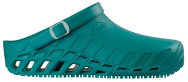 Scholl F265631361430, Unisex-Erwachsene Arbeitsschuhe für den medizinischen Bereich, Grün (Grün), 42/43 EU