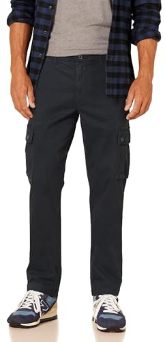 Amazon Essentials Pantalon Cargo en Tissu Stretch Coupe Ajustée Homme