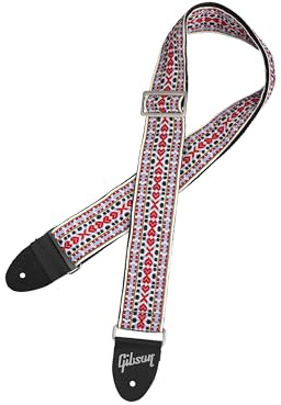 Gibson ASRET-RED The Retro Strap Red - Gitarrengurt