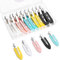 20 Piezas de Pinzas para el Pelo sin Doblar Clips, Herramienta de Clips de Peinado para Mujeres Niñas