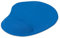 Digitus DA-51021, Tappetino per mouse ergonomico con poggiapolsi, Blu