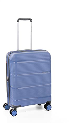 Roncato R-LITE Trolley bagaglio a mano 55x40x20/23 cm Espandibile - Blu Avio
