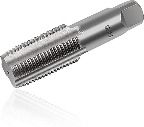 Rohrgewindebohrer - 1/2 Außengewinde Maschinengewindebohrer - DEANKEJI Silber Kohlenstoffstahl Gewindeschneider - für die Reparatur von Rohrgewindeverbindungen