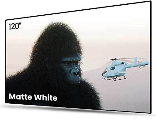 AWOL VISION Tela per proiettore 120 pollici con telaio fisso (MW-120'')