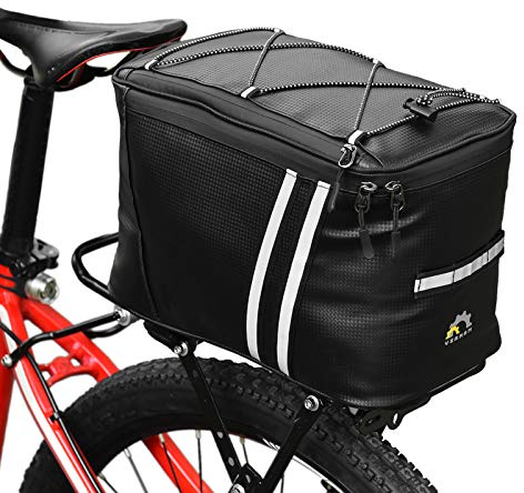 YIWENG Wasserfeste Fahrradtasche mit Wärmedämmfach Fahrradtasche Fahrradkoffer,Fahrradbeutel mit Wärmedämmung