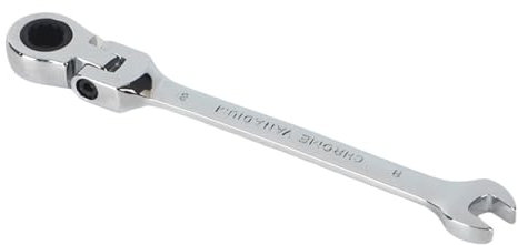 Genérico Llaves Combinadas De 8 Mm, 10 Piezas Llave De Trinquete con Anillo De Engranaje Herramientas Manuales De Extremo Abierto (Color : 10pcs, Size : 8mm)