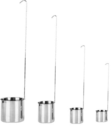 CIYODO 4pcs Stainless Steel Wine Wine Measuring Device Bartending Measuring Cup for Home Bar Use