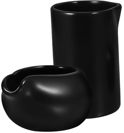 VICASKY Tazze Per Latte in Ceramica Da Contenitori Per Salse Da Cucina Ciotole Per Zuppa Brocche Per Bistecche Liscia e Facile Da Pulire