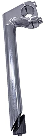 QLoztyse Fahrrad Quill Vorbau Schwanenhals Lenker,2mm Gabel BMX Strand 40mm Ersatz Komponente Teile, Silver