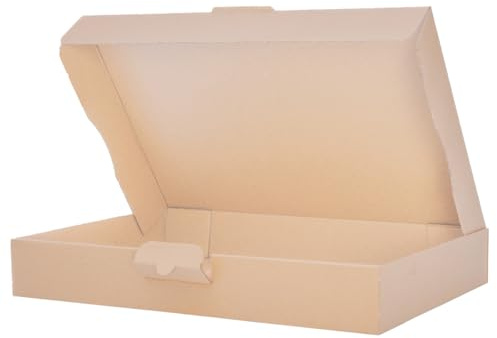 verpacking 300 Maxibriefkartons Versandkartons Faltschachtel Faltkarton Maxibrief 320 x 225 x 50 mm, Braun, MB-4