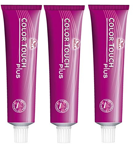3 er Pack Color Touch Plus 60 ml 66/04 dunkelblond intensiv natur-rot