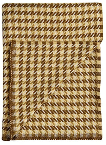 RØROS TWEED - Mimi - Wolldecke aus norwegischer Lammwolle - Design von Anderssen & Voll - Deckenmaße: 150 x 200 cm (5054 - Pale Lemon, 150 x 200 cm)