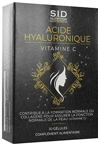 S.I.D Nutrition Acide Hyaluronique Vitamine C 30 Gélules