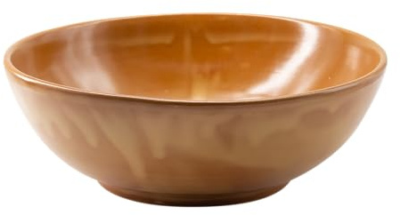 Ciotola-Contenitore Terracotta artigianale - Linea Cuoio (25 cm)