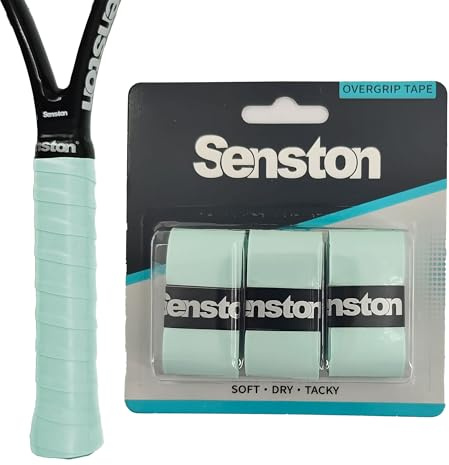 Senston 3pcs Racquet Grips Tape for Tennis/Badminton/Squash