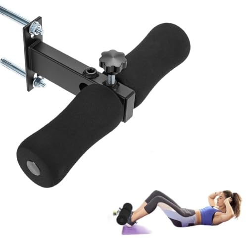 Wall Mounted Sit-Up Bar – Abdominal Core Workout Foot Holder, Space-Saving Home Gym Equipment for Strength Training & Abs Exercise